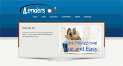 Desktop Screenshot of lenderslogic.net